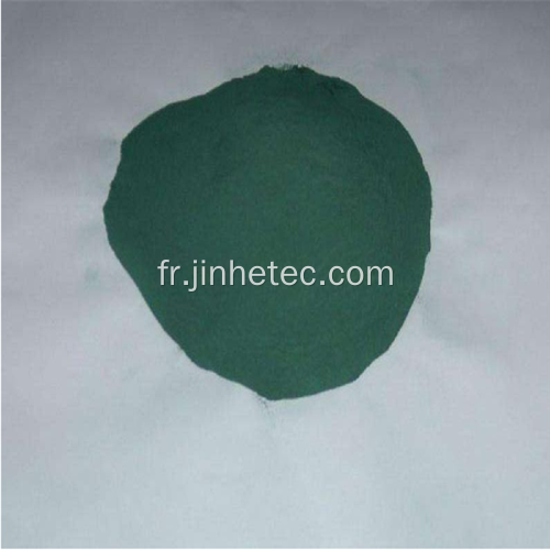 Applications de la poudre verte de sulfate chromée de base